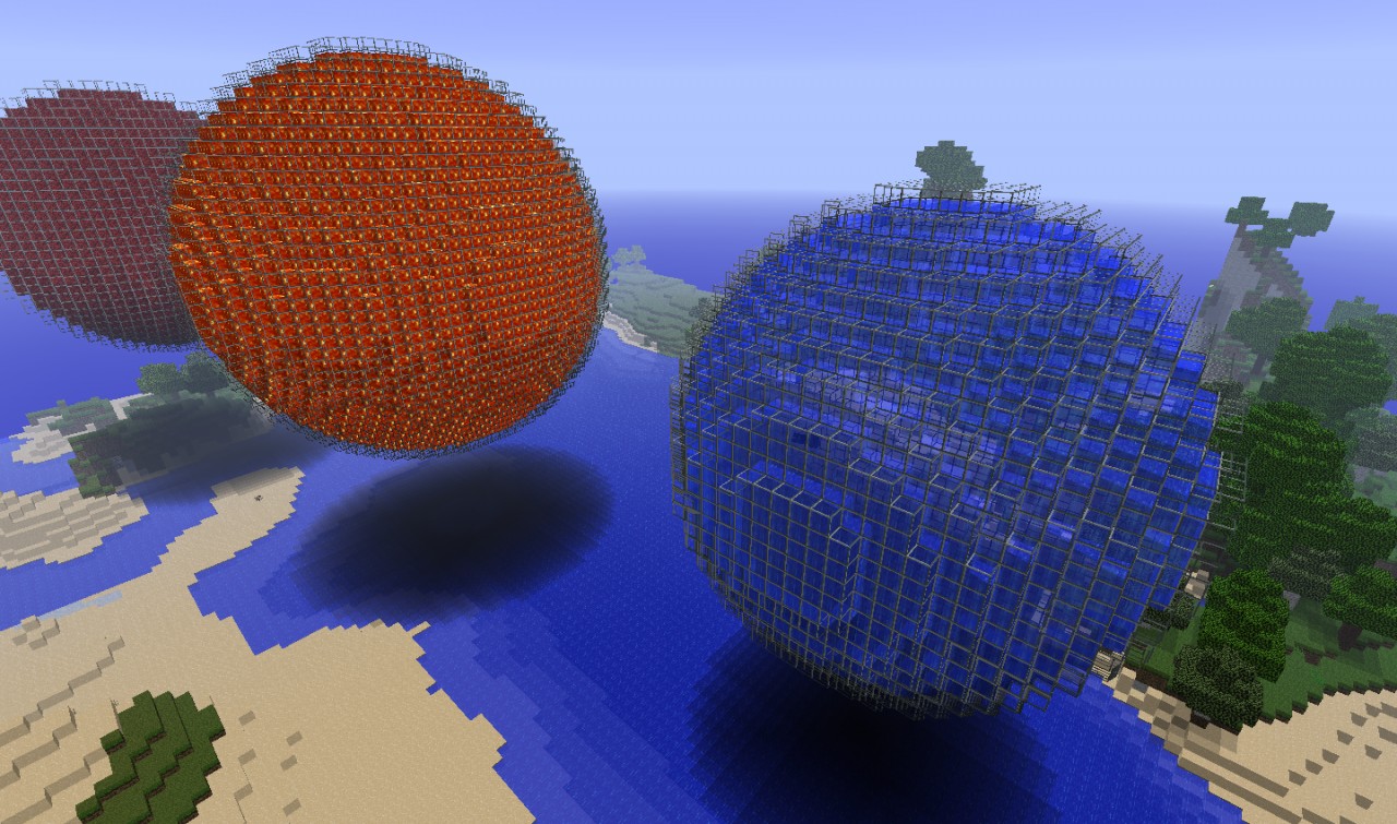 Minecraft Sphere Schematic