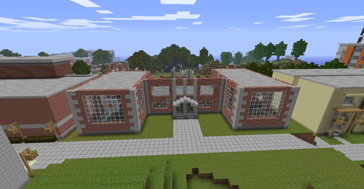 Minecraft School Crafting