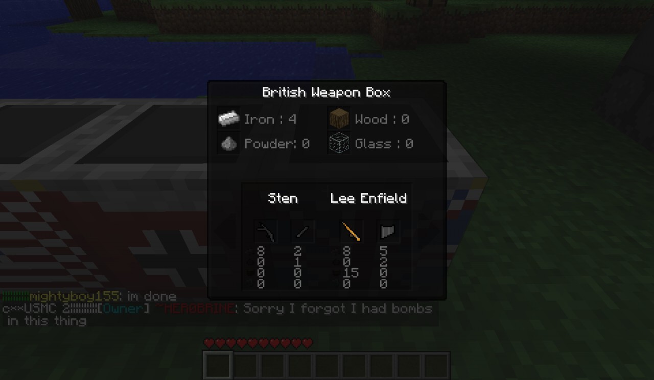 British Weapon Box!