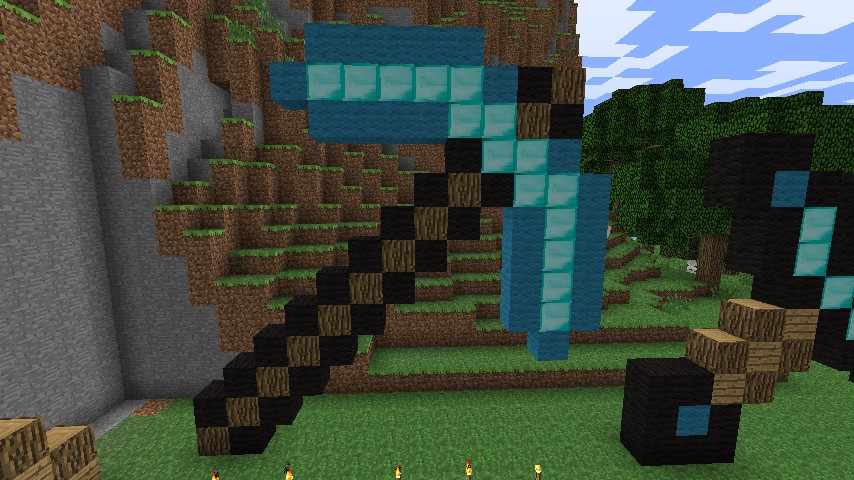 Random Diamond Tools Minecraft Map