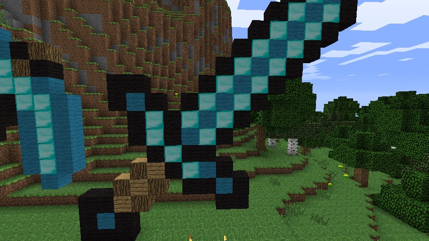 Random Diamond Tools Minecraft Map