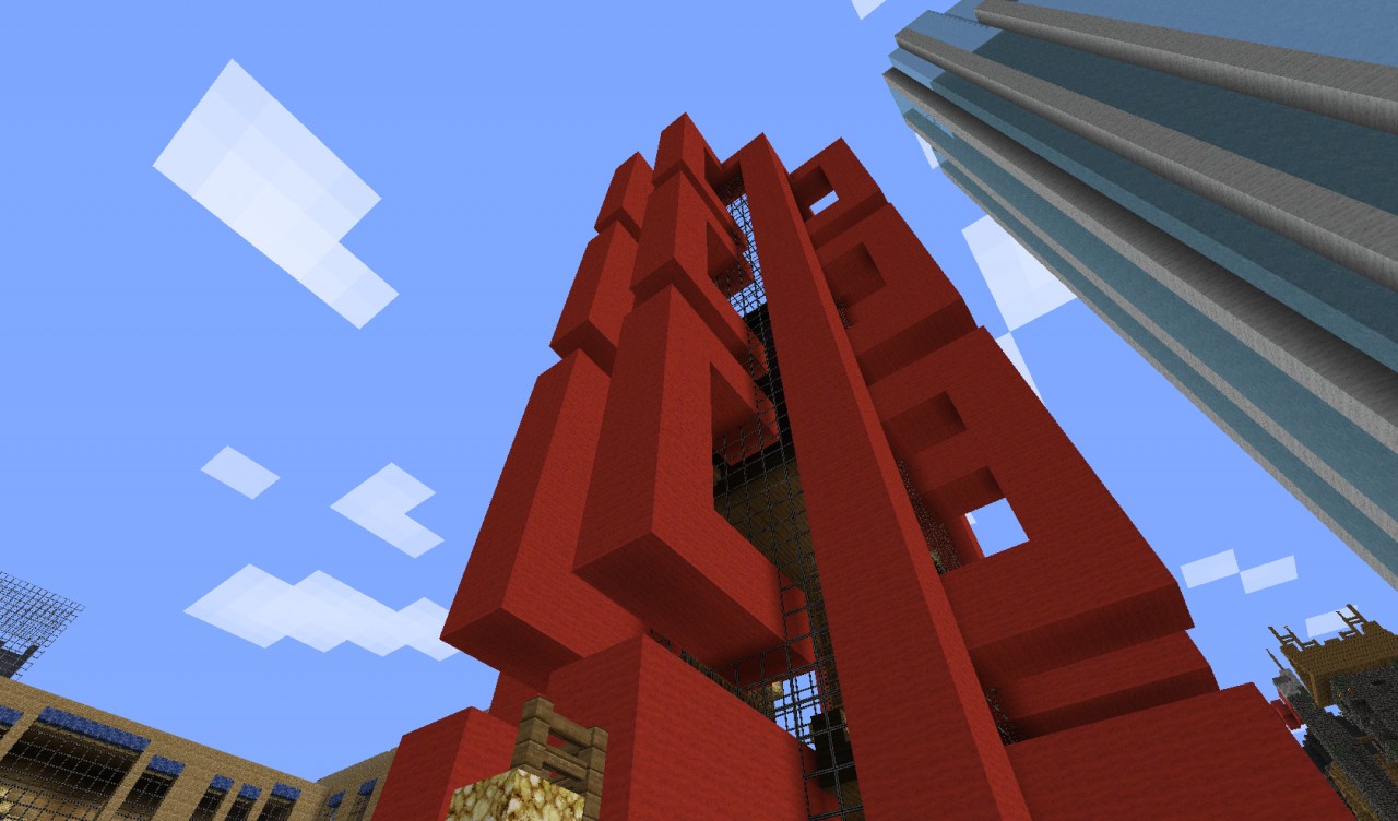 Red Residence Minecraft Map
