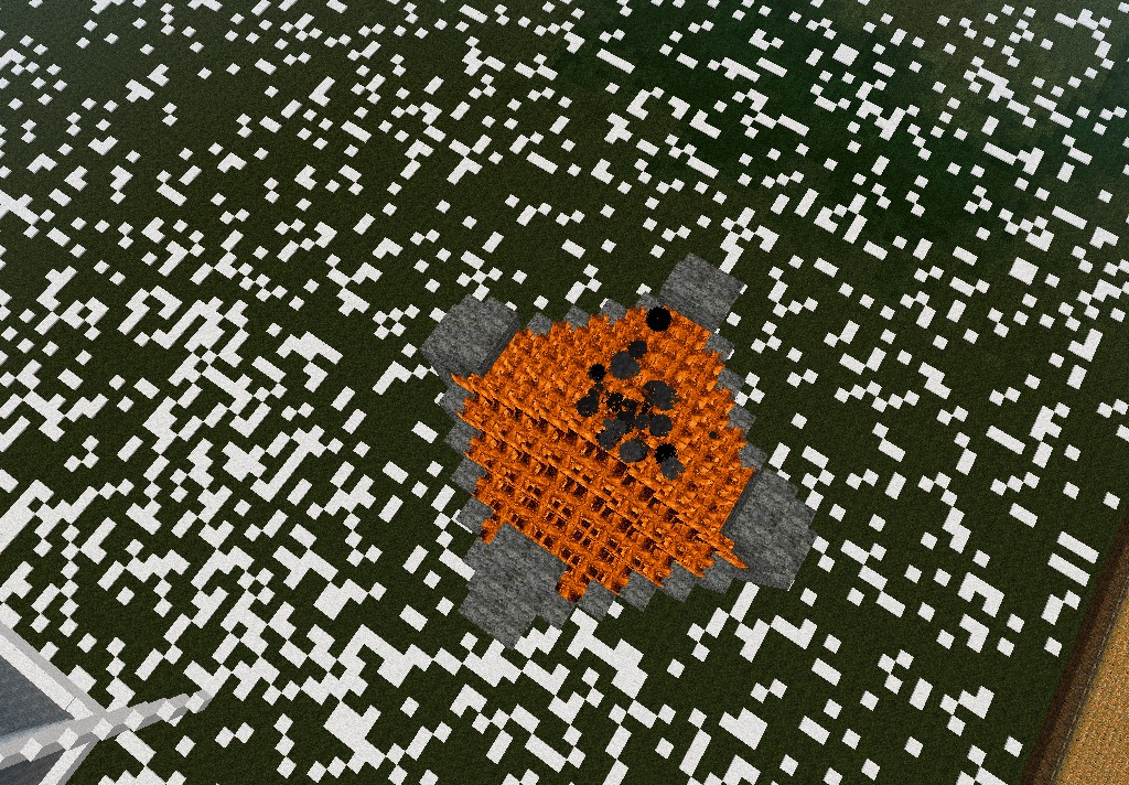 Large Torch Minecraft Map