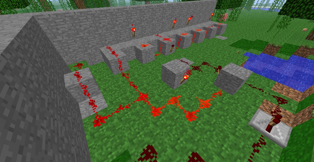 Simple Redstone Combo Lock Minecraft Map