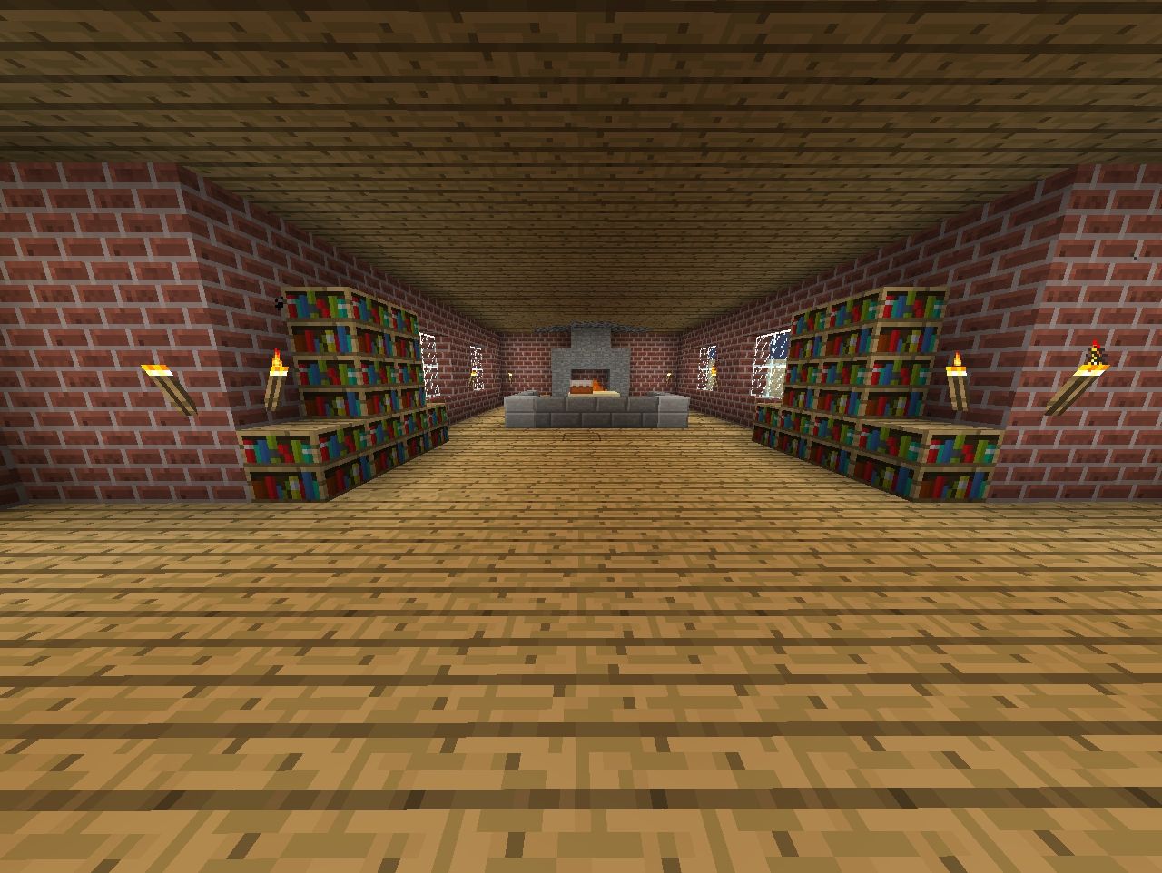 Mansion with furnitures Minecraft Map