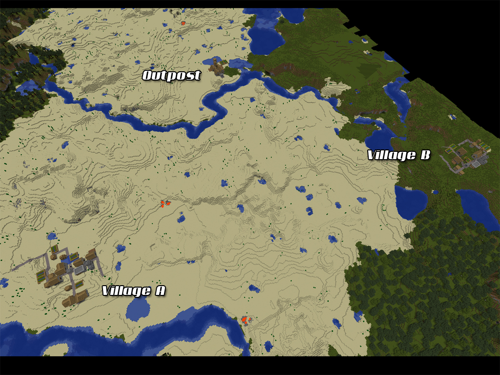 The villages.