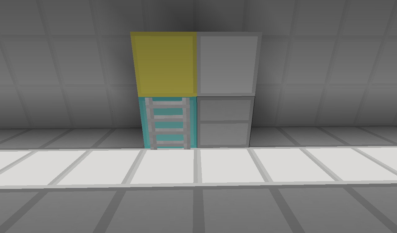 Refined ore blocks, half-steps, and ladders!