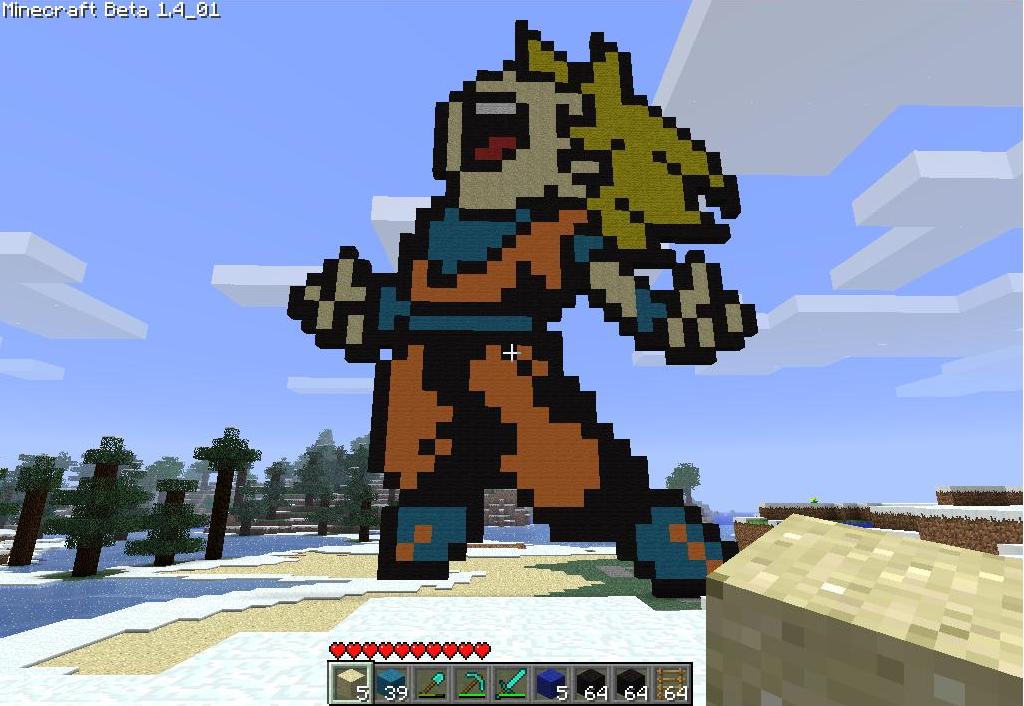 SS goku Minecraft Map