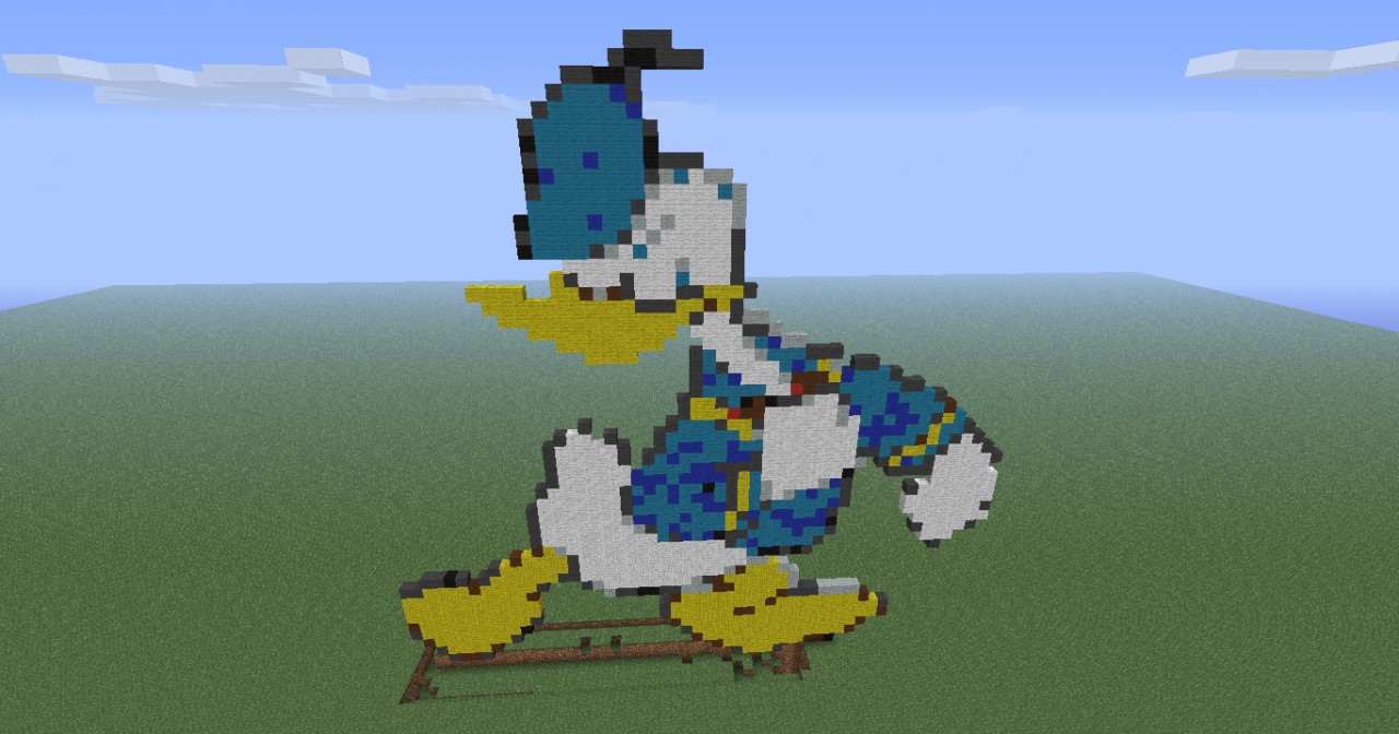 Donald duck Minecraft Project