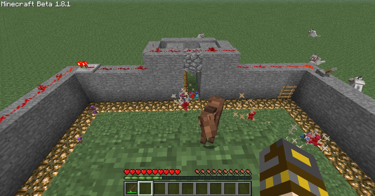 Basic Clayman Arena Minecraft Map