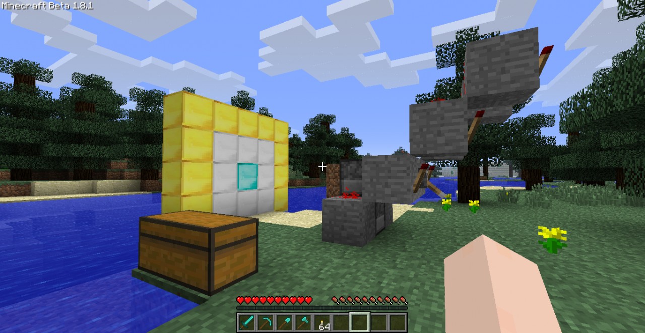 Fully Automatic Dispensers Minecraft Map