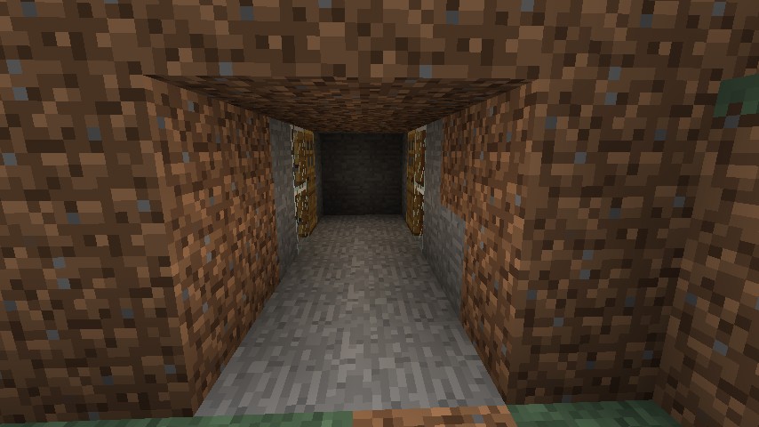 Door Open and the wooden doors are to show redstone wiring