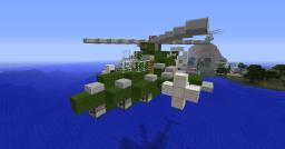 [Speedy Helicopter] My best own model ever] With Arrows And Bombs Minecraft Map & Project