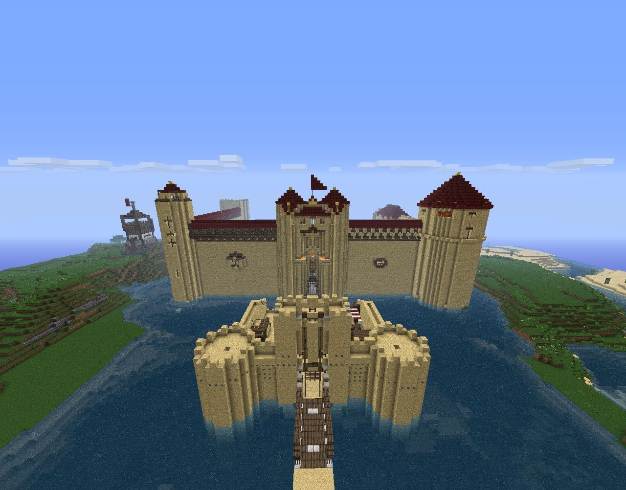 Nehrim Castle! (GzMo Builds) Minecraft Map