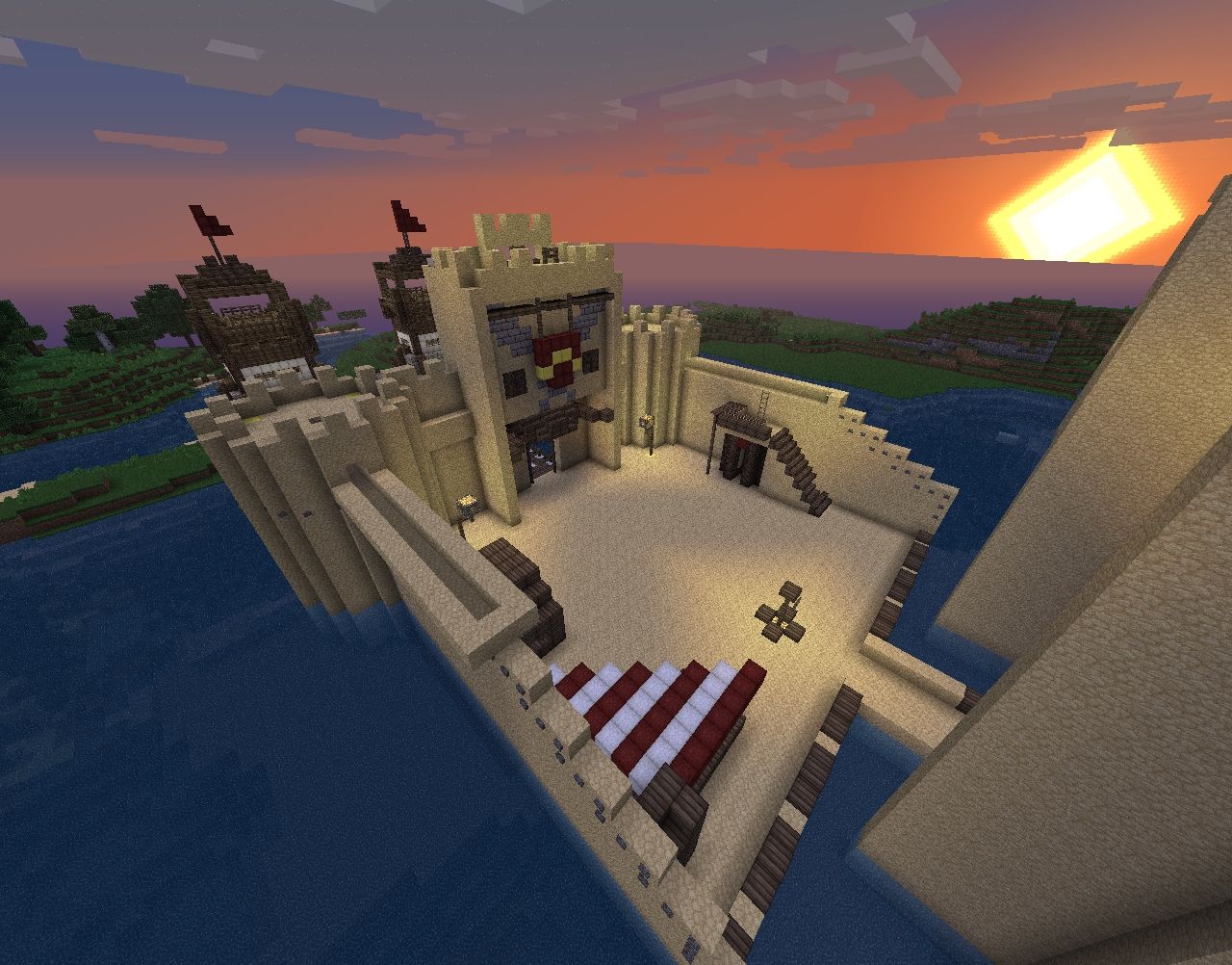 Nehrim Castle! (GzMo Builds) Minecraft Map