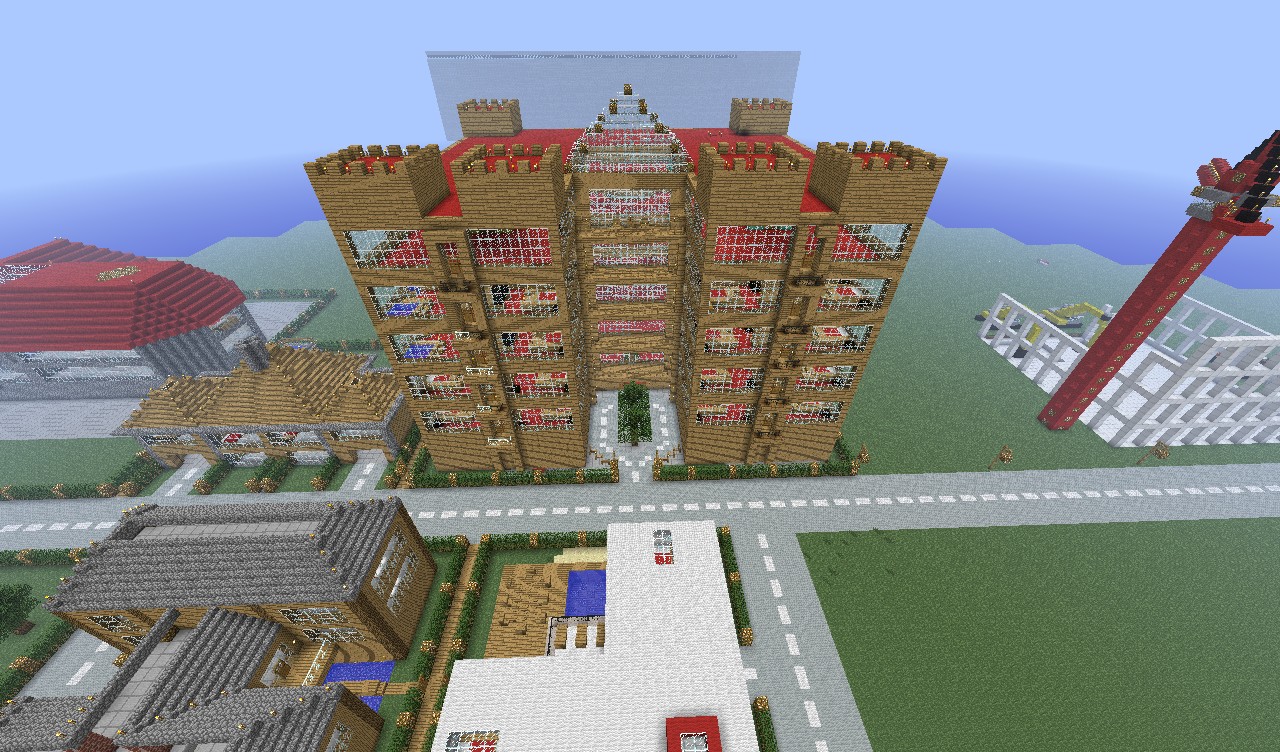 REALY BIG HOTEL Minecraft Map