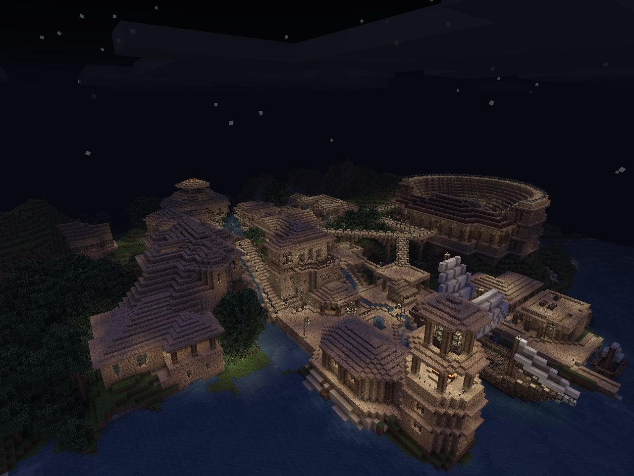 GREEK CITY Minecraft Map