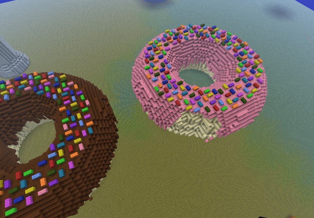 Epic Donut w/ schematic D Minecraft Map