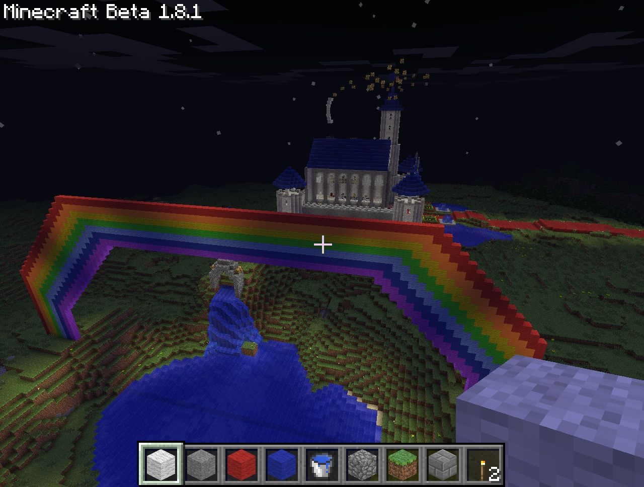 Rainbow Minecraft Map