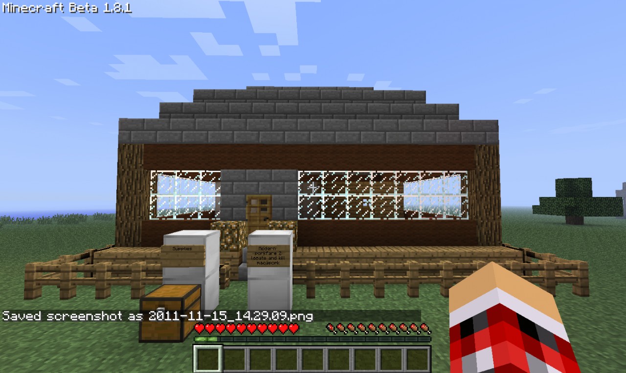 Arrow challenge and Flat map Minecraft Map