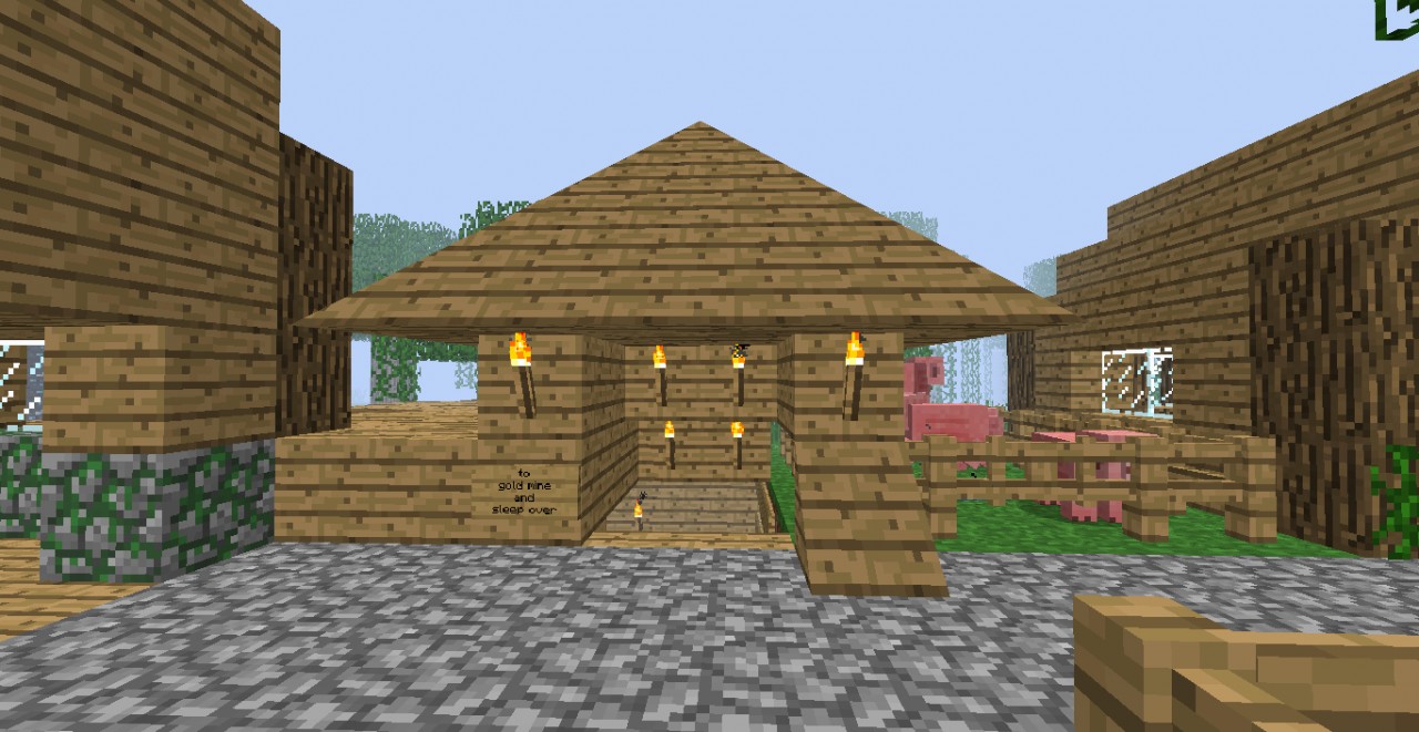 Creeper Village V1.2 Minecraft Project