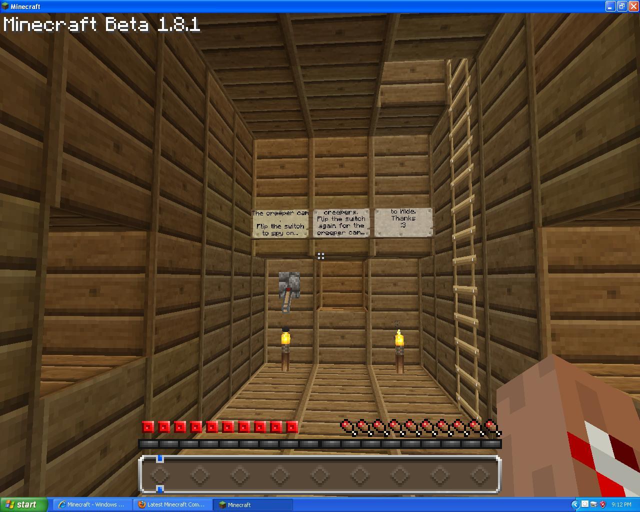 Creeper Defense tower Minecraft Map