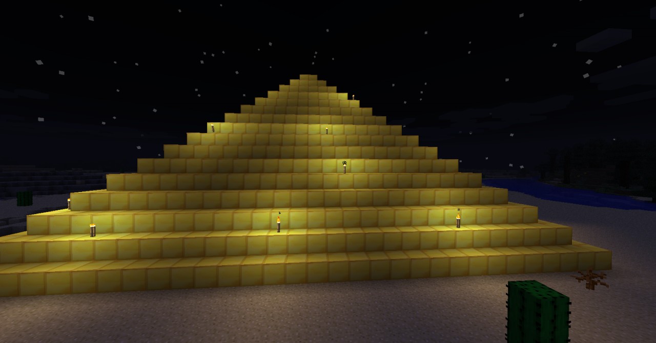 Golden temple Minecraft Map