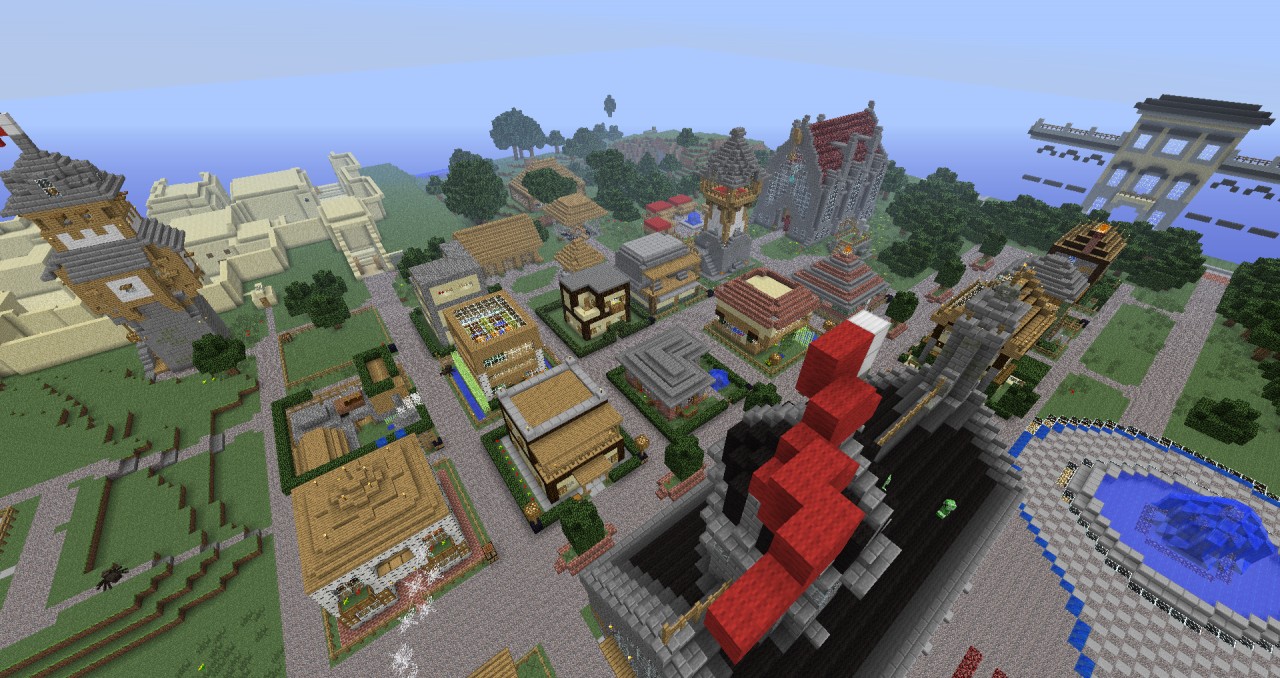 Alte TheGarGoyle Welt 1.8.1 Minecraft Map