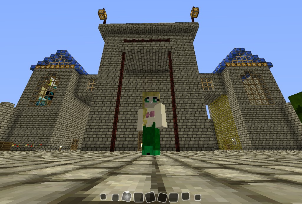 Cute little castle Minecraft Map