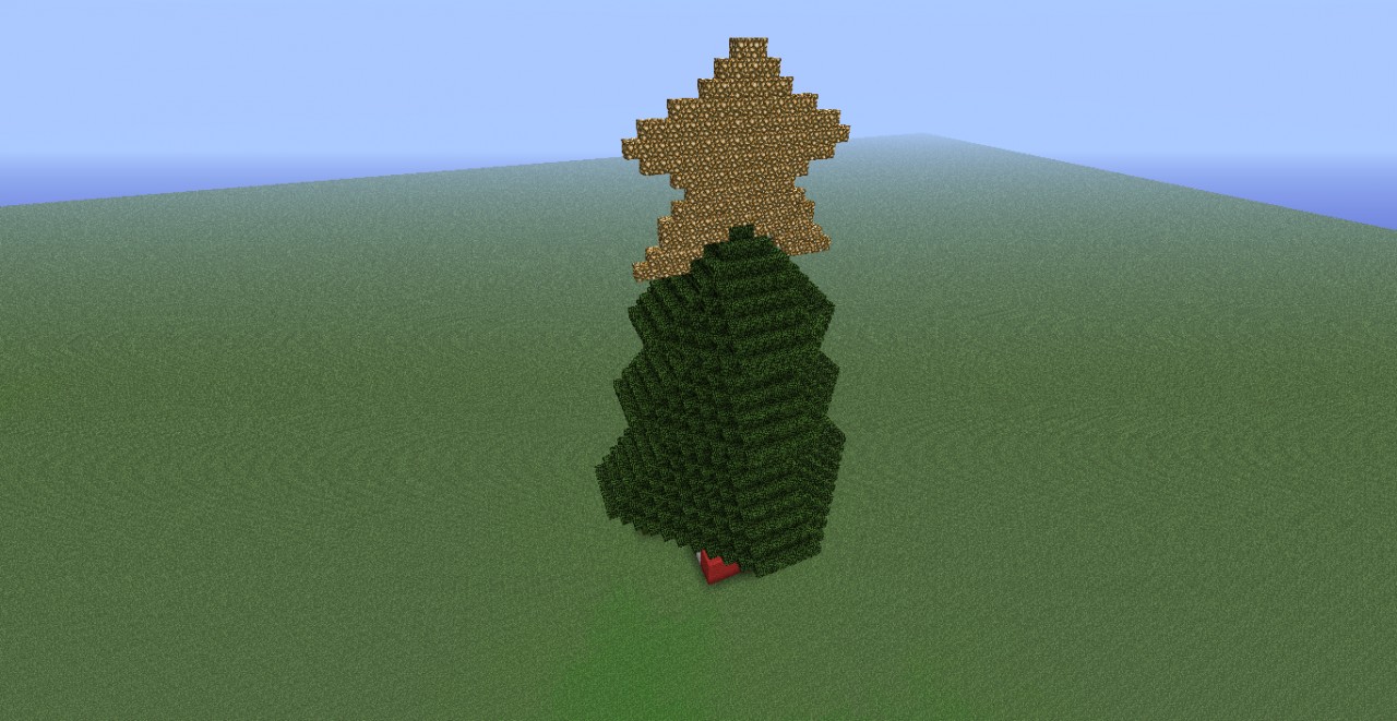 Giant Christmas Tree Minecraft Map