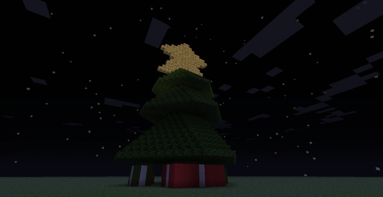Giant Christmas Tree Minecraft Map