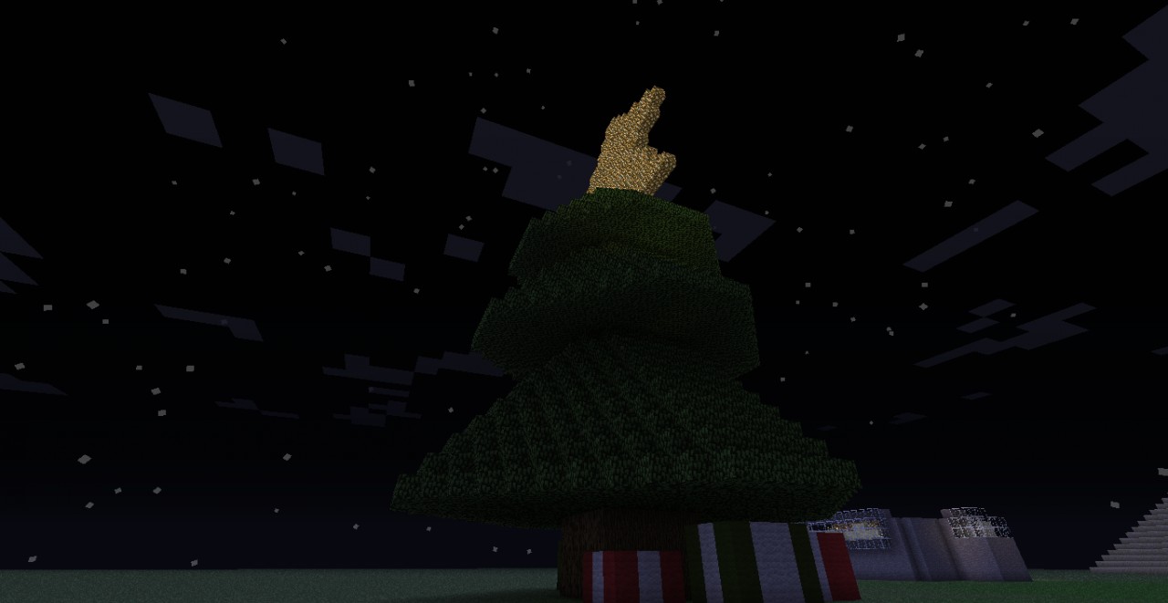 Giant Christmas Tree Minecraft Map