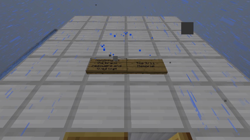 New WTC and 9/11 Memorial Minecraft Map