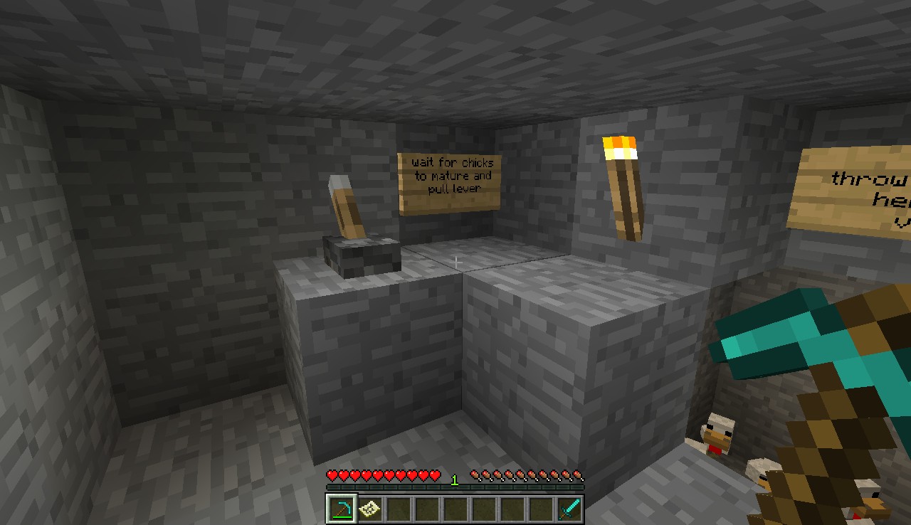 Chicken harvester Minecraft Map