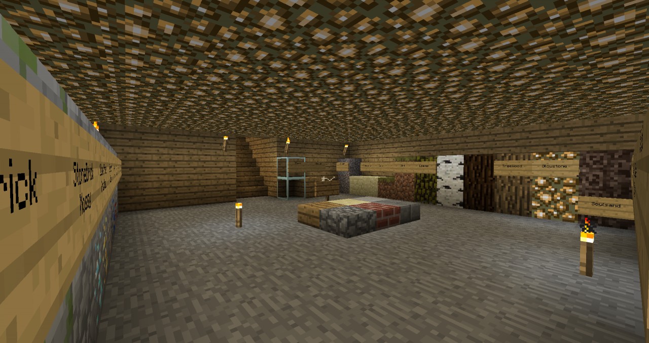 Texture Pack Testing Area Minecraft Map