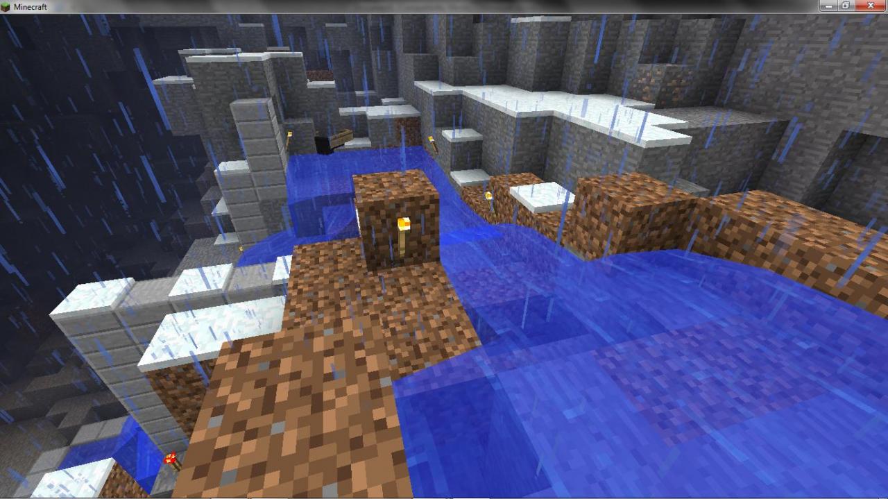 river run Minecraft Map
