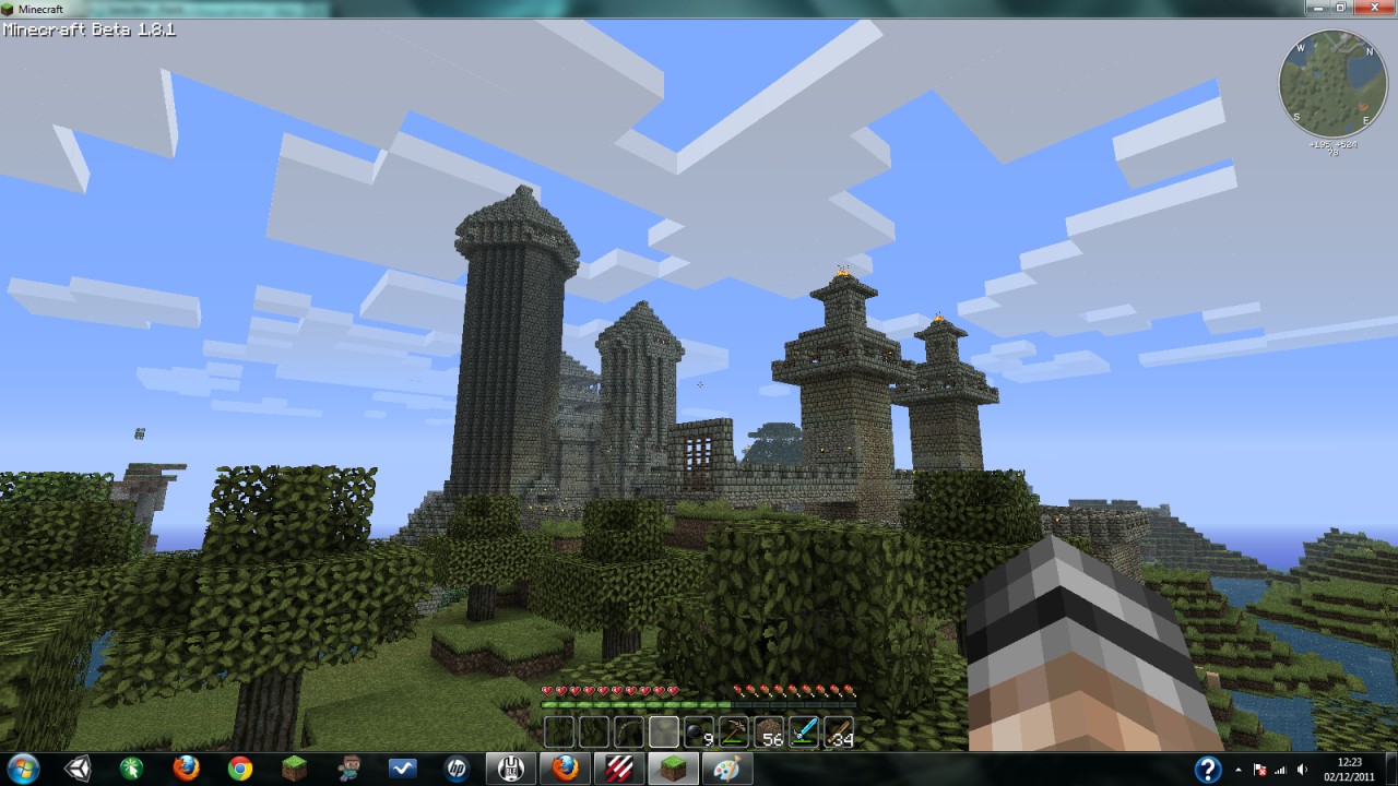 Big impregnable fortress Minecraft Map