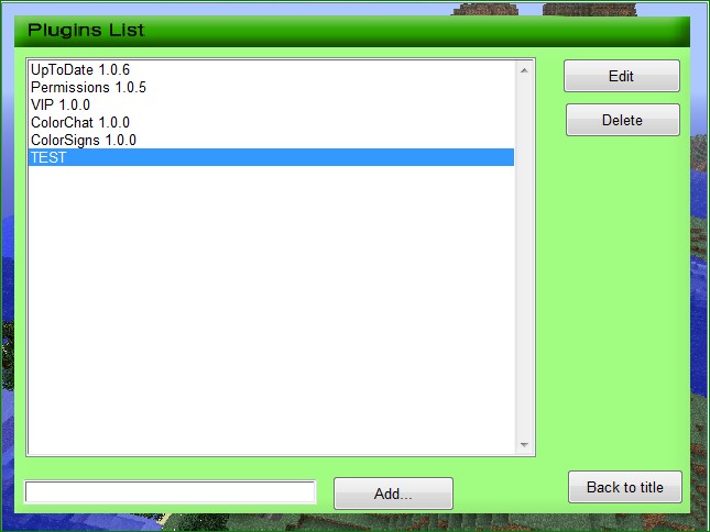 Minecraft Server Interface Concept 1.2.1 ! Minecraft Map