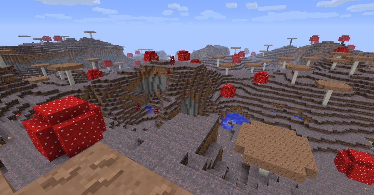Mushroom Biome World Save Minecraft Map