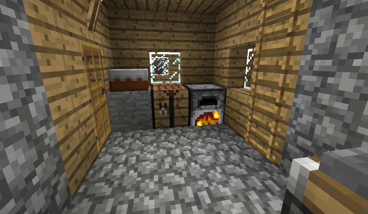 Snowy Village Minecraft Map