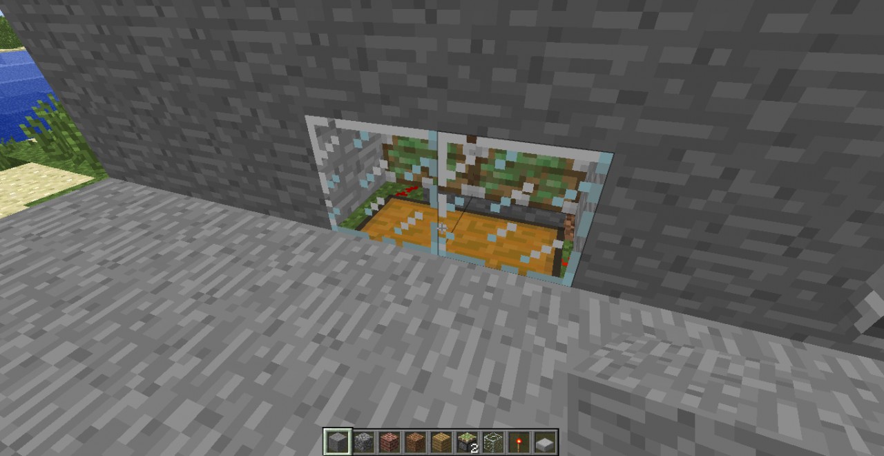 Display case Minecraft Map
