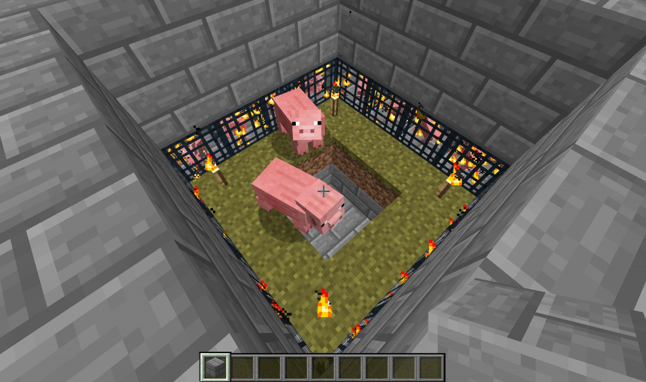 Fully Automatic Porkchop Machine Minecraft Map