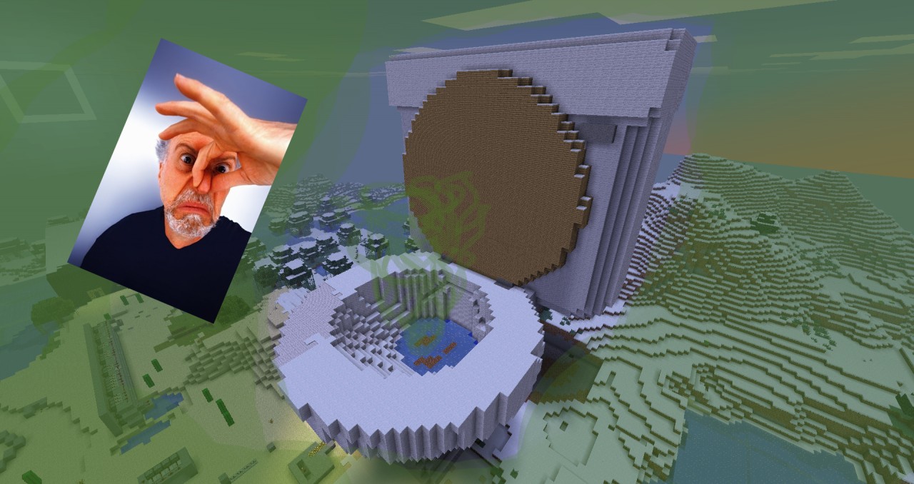 GAINT flushable toilet Minecraft Map