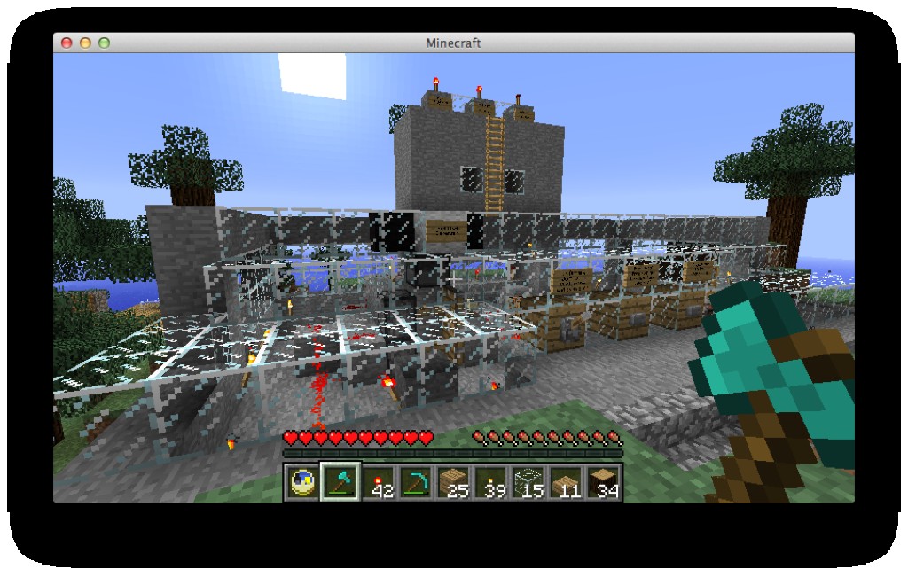 Day/Night Clock for Traps Minecraft Map