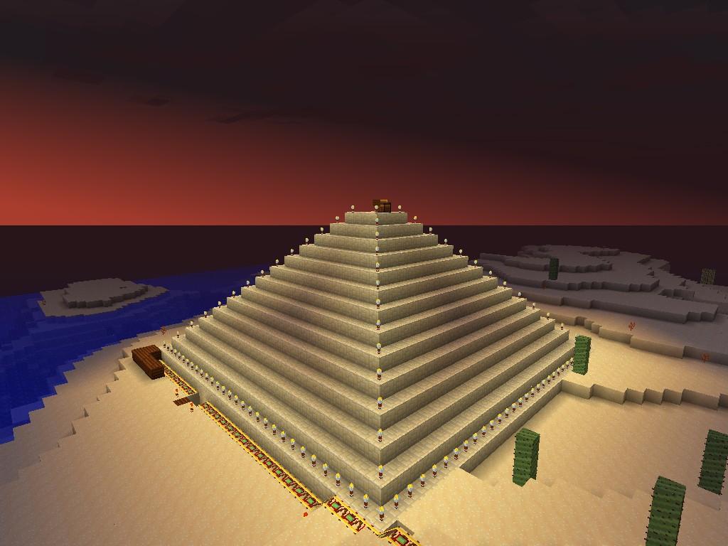 the PYRAMID Minecraft Map