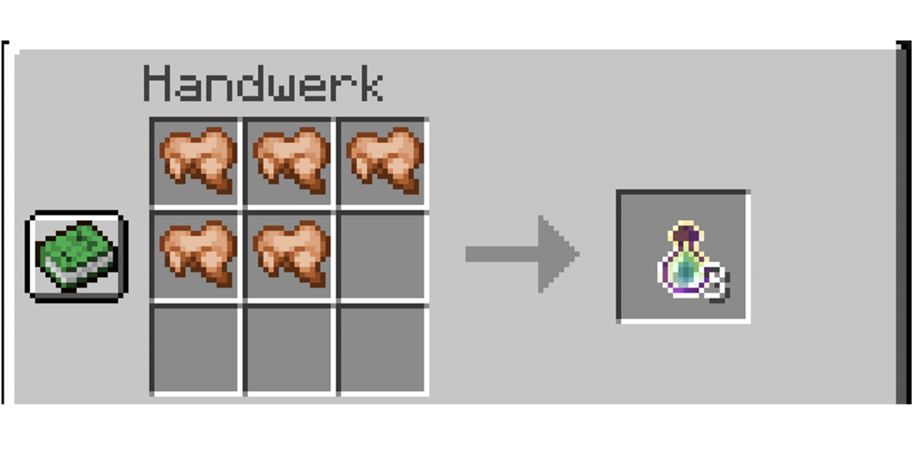 XP bottle recipes Minecraft Data Pack