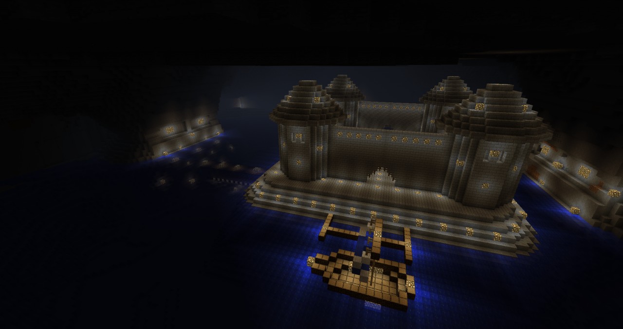 Underground castle Minecraft Project