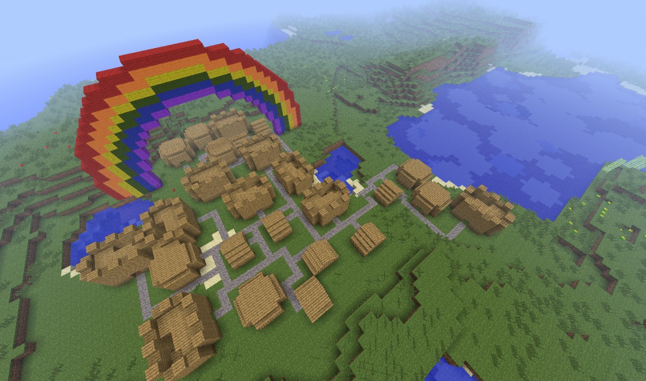 Town at day