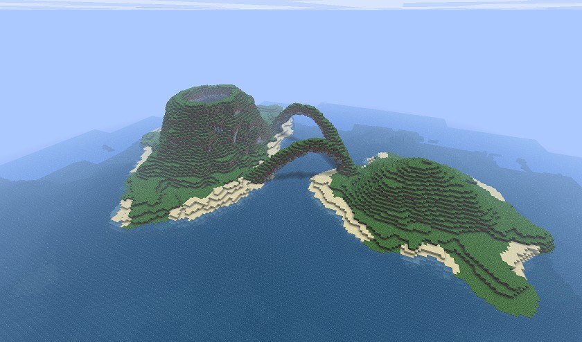Island. Minecraft Map