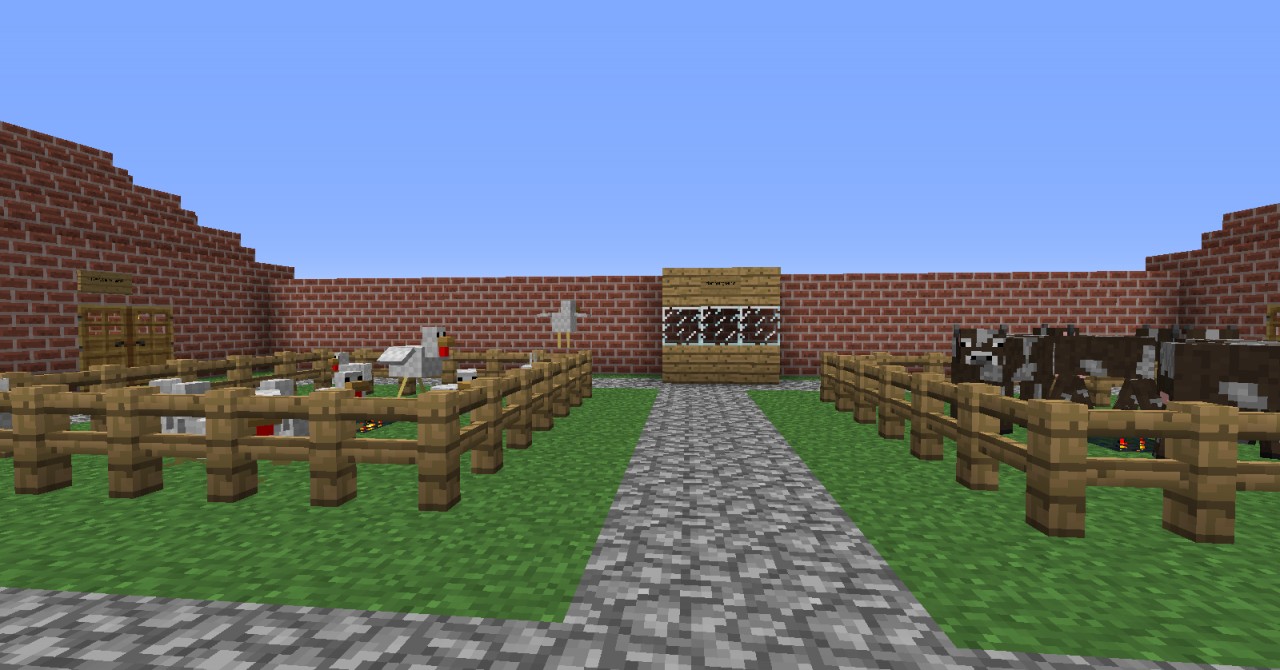 My mob zoo Minecraft Map